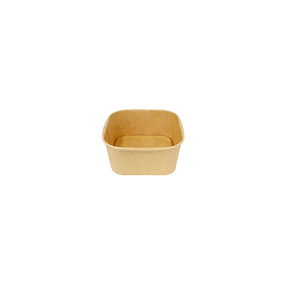650ml Compostable Square Paper Box