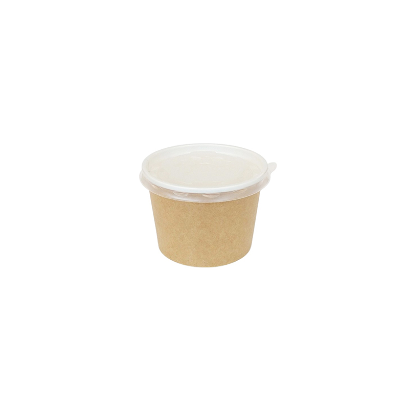 520牛皮紙湯杯